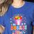 Be A Bucket Filler Teacher Teaching Groovy Back To School For Men Women Women's Heather T-Shirt Heather True Royal Be A Bucket Filler Teacher Teaching Groovy Back To School For Men Women Women's Heather T-Shirt Heather True Royal