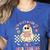 You Can't Scare Me I'm A SPED Teacher Crew Squad Halloween Women's Heather T-Shirt Heather True Royal