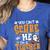 You Can't Scare Me I'm A Teacher Halloween Spooky Season Women's Heather T-Shirt Heather True Royal