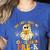 You Can't Scare Me I Teach Pre-K Halloween Teacher Ghost Women's Heather T-Shirt Heather True Royal