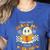 You Can't Scare Me I Teach Preschool Teacher Halloween Ghost Women's Heather T-Shirt Heather True Royal