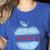 Chicago Flag Teacher School Cute Women's Heather T-Shirt Heather True Royal
