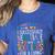 Childcare Teacher Negotiate With Toddlers Daycare Provider Women's Heather T-Shirt Heather True Royal