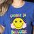 Choose To Include Special Education Teacher Autism Awareness Women's Heather T-Shirt Heather True Royal