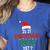 Is It Christmas Break Yet Teacher Xmas Winter Saying Women's Heather T-Shirt Heather True Royal