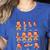 Christmas Math Teacher Equation Gingerbread With Santa Hat Men Women Women's Heather T-Shirt Heather True Royal Christmas Math Teacher Equation Gingerbread With Santa Hat Men Women Women's Heather T-Shirt Heather True Royal