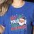Christmas Teacher Surprise Did You Take Attendance Women's Heather T-Shirt Heather True Royal Christmas Teacher Surprise Did You Take Attendance Women's Heather T-Shirt Heather True Royal