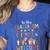 In This Classroom Everyone Is Welcome For Teacher Women's Heather T-Shirt Heather True Royal In This Classroom Everyone Is Welcome For Teacher Women's Heather T-Shirt Heather True Royal
