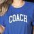 Coach Trainer Instructor Teacher Women's Heather T-Shirt Heather True Royal Coach Trainer Instructor Teacher Women's Heather T-Shirt Heather True Royal