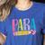 Colorful PARA Teacher Paraprofessional Cute Pencil Women's Heather T-Shirt Heather True Royal Colorful PARA Teacher Paraprofessional Cute Pencil Women's Heather T-Shirt Heather True Royal