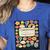 Composition Notebook Costume Teacher Matching Halloween Book Women's Heather T-Shirt Heather True Royal
