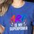 Cool Art For Men Women Art Teacher Artist Painter Superpower Women's Heather T-Shirt Heather True Royal