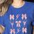 Coquette Bow Ballet Dance Teacher Coquette Women Dancing Women's Heather T-Shirt Heather True Royal