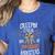 Creepin It Real With My 3rd Grade Monsters Halloween Teacher Women's Heather T-Shirt Heather True Royal Creepin It Real With My 3rd Grade Monsters Halloween Teacher Women's Heather T-Shirt Heather True Royal