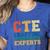CTE Teacher Education Career Technical Women's Heather T-Shirt Heather True Royal CTE Teacher Education Career Technical Women's Heather T-Shirt Heather True Royal