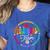 Cultivando Bilingues Dual Language Bilingual Team Teacher Women's Heather T-Shirt Heather True Royal