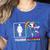 Cute Art Teacher Magical Dabbing Unicorn Artist Women's Heather T-Shirt Heather True Royal