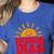 Cute Bilingual Spanish Teacher Buenos Dias Sunshine Women's Heather T-Shirt Heather True Royal Cute Bilingual Spanish Teacher Buenos Dias Sunshine Women's Heather T-Shirt Heather True Royal