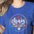 Cute Chaos Coordinator Teacher First Day Of School Women's Heather T-Shirt Heather True Royal Cute Chaos Coordinator Teacher First Day Of School Women's Heather T-Shirt Heather True Royal