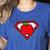 Cute Distressed Super Teacher Superhero Apple Shirt Women's Heather T-Shirt Heather True Royal Cute Distressed Super Teacher Superhero Apple Shirt Women's Heather T-Shirt Heather True Royal