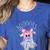 Cute Ghost Book Reading Halloween Teacher Top Girls Women Women's Heather T-Shirt Heather True Royal