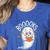 Cute Ghost Book Reading Halloween Teacher Women's Heather T-Shirt Heather True Royal