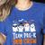 Cute Ghost Team Pre K Boo Crew Halloween Teacher Student Women's Heather T-Shirt Heather True Royal