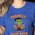 Cute Halloween Teacher Librarian Frankenstein Reading Books Women's Heather T-Shirt Heather True Royal Cute Halloween Teacher Librarian Frankenstein Reading Books Women's Heather T-Shirt Heather True Royal