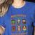 Cute Halloween Teacher Women's Heather T-Shirt Heather True Royal