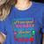 Cute Principal Nurse Lunch Lady Teacher Coach Homeschool Mom Women's Heather T-Shirt Heather True Royal
