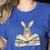 Cute Reading Bunny Glasses Books Bookworm Reader Teacher Women's Heather T-Shirt Heather True Royal Cute Reading Bunny Glasses Books Bookworm Reader Teacher Women's Heather T-Shirt Heather True Royal