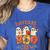Daycare Boo Crew Halloween Spooky Costume For Teacher Women's Heather T-Shirt Heather True Royal