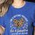 Daycare Provider Teacher Childcare Worker Leopard Heart Fun Women's Heather T-Shirt Heather True Royal