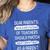 Dear Parents Your Expectations Of Teachers Should Match Men Women Women's Heather T-Shirt Heather True Royal Dear Parents Your Expectations Of Teachers Should Match Men Women Women's Heather T-Shirt Heather True Royal