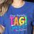 Dear Parents Tag You'Re It Love Teachers Last Day Of School Women's Heather T-Shirt Heather True Royal