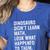 Dinosaurs Didn't Learn Math Math Teacher Women's Heather T-Shirt Heather True Royal Dinosaurs Didn't Learn Math Math Teacher Women's Heather T-Shirt Heather True Royal