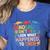 Dinosaurs Didnt Read Look What Happened To Them Cute Teacher Women's Heather T-Shirt Heather True Royal