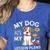 My Dog Ate My Lesson Plan Teacher Back To School Women's Heather T-Shirt Heather True Royal