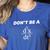 Don't Be A Jerk Math Scholar Teacher Nerd Women's Heather T-Shirt Heather True Royal Don't Be A Jerk Math Scholar Teacher Nerd Women's Heather T-Shirt Heather True Royal