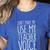 Don't Make Me Use My Teacher Voice Shirt Men Women Teacher Women's Heather T-Shirt Heather True Royal Don't Make Me Use My Teacher Voice Shirt Men Women Teacher Women's Heather T-Shirt Heather True Royal