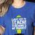 Duble2t I Just Like To Teach Teachings My Favorite Elf Teacher -Adults & -Kids Red Short Sleeve Women's Heather T-Shirt Heather True Royal Duble2t I Just Like To Teach Teachings My Favorite Elf Teacher -Adults & -Kids Red Short Sleeve Women's Heather T-Shirt Heather True Royal