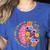 Dyslexia Different Perspective Reading Brain Floral Teacher Women's Heather T-Shirt Heather True Royal Dyslexia Different Perspective Reading Brain Floral Teacher Women's Heather T-Shirt Heather True Royal
