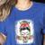 Early Head Start Life Messy Bun Back To School Teacher Women Women's Heather T-Shirt Heather True Royal