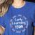 Early Learning TEAM Preschool Teacher Early Learners Crew Women's Heather T-Shirt Heather True Royal Early Learning TEAM Preschool Teacher Early Learners Crew Women's Heather T-Shirt Heather True Royal