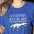 Lets Eat Kids Punctuation Saves Lives Dino Teacher Men Women's Heather T-Shirt Heather True Royal