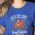 Lets Eat Kids Punctuation Saves Lives Thanksgiving Teacher Women's Heather T-Shirt Heather True Royal