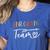 Enrichment Team Enrichment Coordinator Teacher Squad Women's Heather T-Shirt Heather True Royal