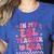 In My Esl Teacher Era Back To School ESL Teacher Groovy Women's Heather T-Shirt Heather True Royal