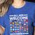 ESL Teacher All Are Welcome Here For Worlds Virtual Teachers Women's Heather T-Shirt Heather True Royal