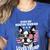 Even My Boston Terrier Loves Trump Trump Supporter Dog Lover Women's Heather T-Shirt Heather True Royal